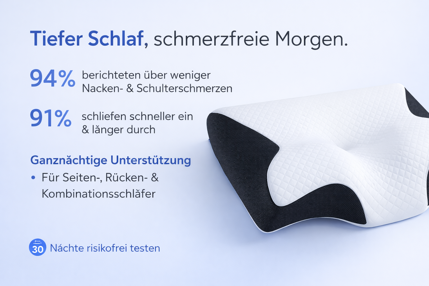ErgoWohl | Ergonomisches Nackenkissen