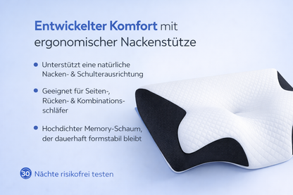 ErgoWohl | Ergonomisches Nackenkissen